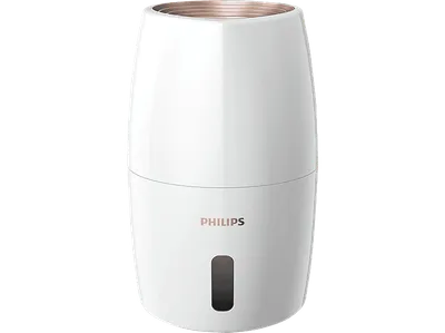 PHILIPS HU2716/10 Series 2000, 2L, sanfter Schlafmodus, Luftbefeuchter Weiß/Roségold (17 Watt, Raumgröße: 32 m²)
