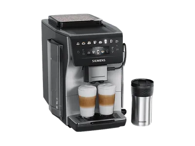 SIEMENS TP605ET3 EQ600 iAroma Kaffeevollautomat Silber