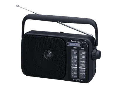 PANASONIC RF-2400 Radio, Analog Tuner, Schwarz