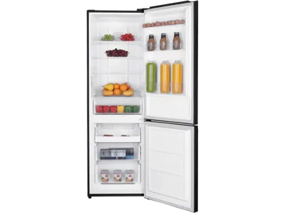 OK. OFK 611-1 E NF IN Kühlgefrierkombination (E, 293 l, 1854 mm hoch, Inox)