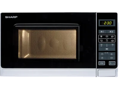 SHARP R-242INW, Mikrowelle (800 Watt)