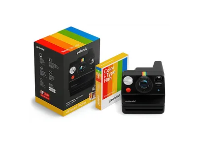 POLAROID Everything Box Polaroid Now+ Gen 3 Sofortbild Kamera, Schwarz