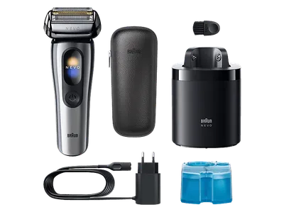 BRAUN NEVO 15000cc Herrenrasierer Silber (Cassette)