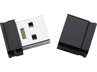 INTENSO Micro Line USB-Stick, 32 GB, 16,5 MB/s, Schwarz