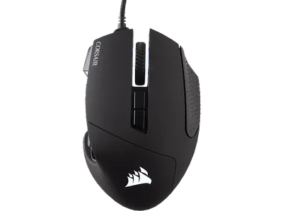 CORSAIR CH-9304211-EU Scimitar ELITE RGB Optisch MOBA/MMO Gaming Maus, Schwarz