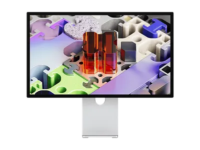 APPLE Studio Display XDR, Nanotexturglas mit VESA Mount Adapter 27 Zoll Retina 5K Monitor 5 ms Reaktionszeit 120 Hz