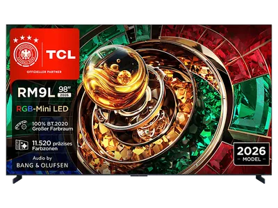 TCL 98RM9L RGB-Mini LED TV (Flat, 98 Zoll / 248,92 cm, HDR 4K, SMART TV)