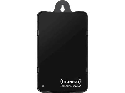 INTENSO Memory Play Festplatte, 2 TB HDD, 2,5 Zoll, extern, Schwarz