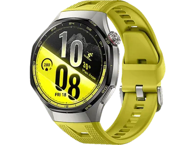 HUAWEI Watch GT 7 Pro Smartwatches Fluorelastomer, 140-210 mm, Yellow
