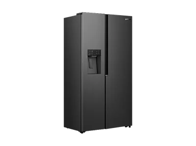 GORENJE NRS917C61BX Side by (528 l, C, 1786 mm hoch, Schwarz inox look)