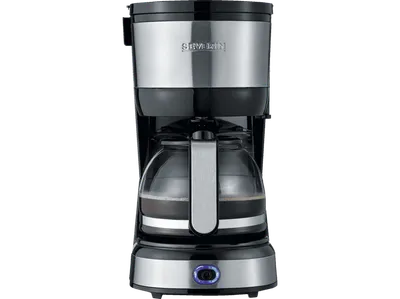 SEVERIN KA 4808 Kaffeemaschine Edelstahl-geb./Schwarz