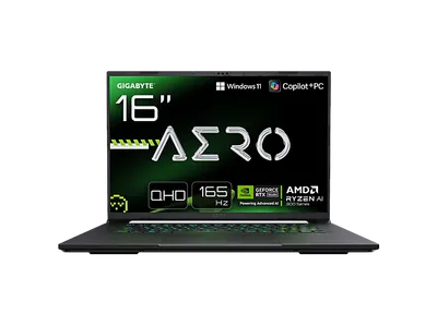 GIGABYTE AERO X16, Copilot+ PC - 16 Zoll AMD Ryzen™ AI 7 350 32 GB 1 TB GeForce RTX™ 5060 Windows 11 Home