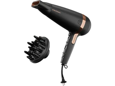 GRUNDIG HD 7081 Haartrockner Schwarz/Rosegold (2100 Watt)
