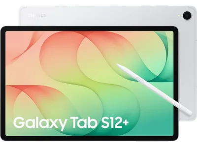 Samsung Galaxy Tab S12 Plus in Silber