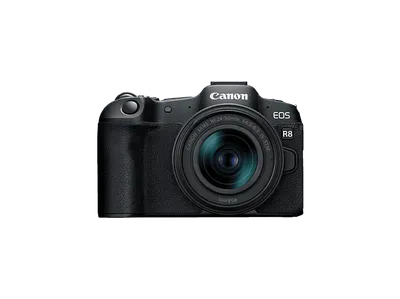 CANON EOS R8 Kit Spiegellose Systemkameras mit Objektiv 24-50 mm, 7,5 cm Display, WLAN