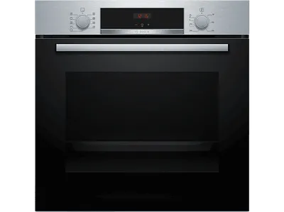 BOSCH HBA514BS3, Einbaubackofen (Einbaugerät, 71 l, 594 mm breit), Serie 4