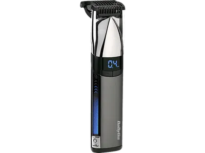 BABYLISS Super-X Metal Stubble Trimmer, Barttrimmer, Chrom