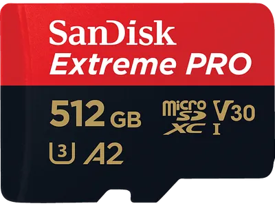 SANDISK Extreme PRO® microSDXC™ UHS-I-Karte, Micro-SDXC Speicherkarte, 512 GB, 200 MB/s