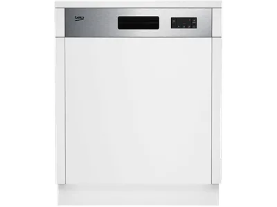 BEKO BDSN16O44W Geschirrspüler (teilintegrierbar, 598 mm breit, 44 dB (A), C)