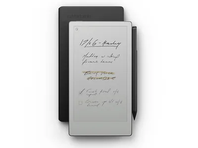 REMARKABLE Paper Pro Move + Marker Plus Book Folio Mosaic Weave - Basalt Digitales Notizbuch, Grau