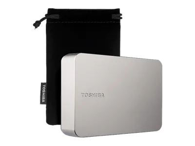 TOSHIBA Canvio Flex Exclusive für USB-C Smartphones, Tablets, Windows PCs und Macs, Festplatte, 4 TB HDD, 2,5 Zoll, extern, Warmes silber