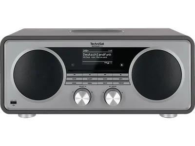 TECHNISAT DIGITRADIO 602 DAB+ Radio, AM, FM, DAB, DAB+, Internet Bluetooth, Anthrazit/Silber