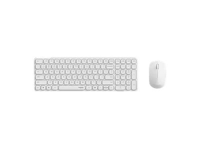 RAPOO 9310M, Multi-Mode-Deskset, kabellos, Weiß