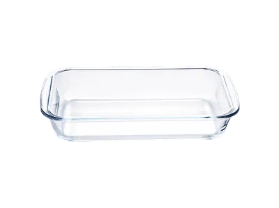 SCANPART 2910070103 Glasschale für Airfryer, eckig, 0.85 Liter Transparent