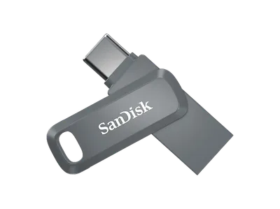SANDISK Ultra® Dual Drive Go USB Type-C™ USB-Stick, 1 TB, 400 MB/s, Grau