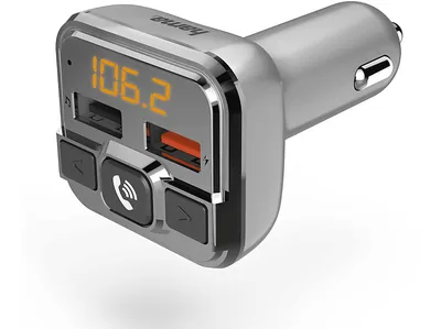 HAMA Bluetooth + Freisprechfunktion FM-Transmitter