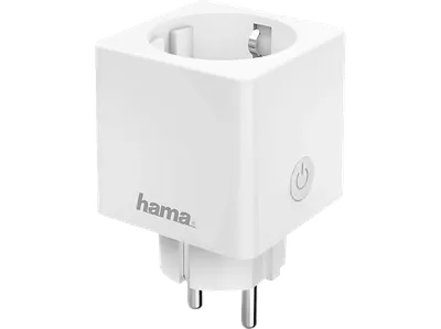 HAMA Mini WLAN-Steckdose mit Verbrauchsmessung und App oder Sprachsteuerung