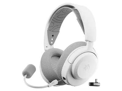 STEELSERIES Arctis Nova 3P Wireless, Over-ear Gaming-Headset Bluetooth Weiß