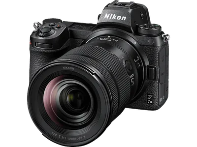 NIKON Z7 II Kit Systemkamera mit Objektiv 24-120 mm, 8 cm Display Touchscreen, WLAN