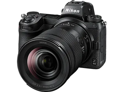 NIKON Z 6II Kit Systemkamera mit Objektiv 24-120 mm, 8 cm Display Touchscreen, WLAN