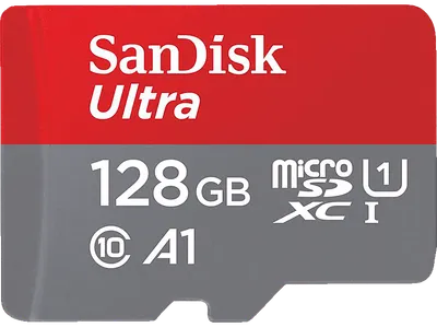 SANDISK Ultra UHS-I-Karte, Micro-SDXC Flash-Speicherkarte, 128 GB, 140 MB/s