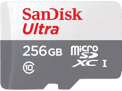 SANDISK Ultra UHS-I mit Adapter für Tablets, Micro-SDXC Speicherkarte, 256 GB, 120 MB/s
