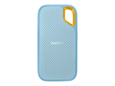 SANDISK Extreme Portable USB 3.2 Gen 2 Festplatte, TB SSD, extern, Himmelblau