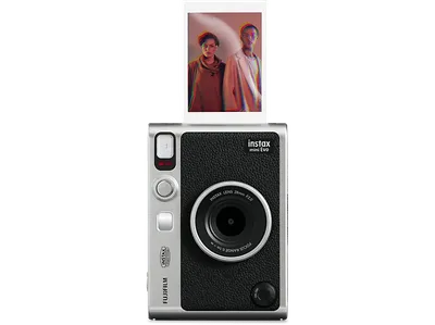 FUJIFILM INSTAX mini Evo Sofortbildkamera, Black