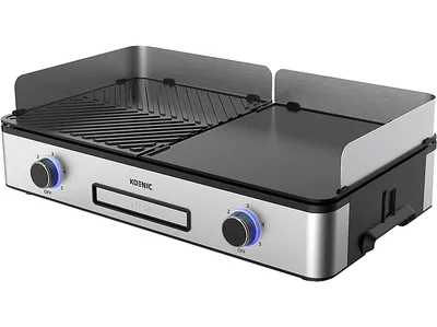 KOENIC KTG 2424 M Tischgrill, Edelstahl (2400 Watt)
