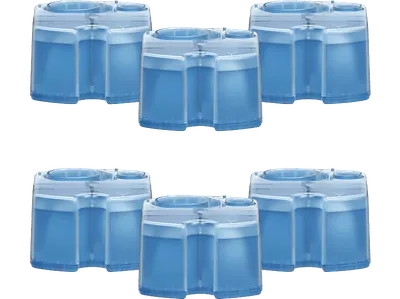 BRAUN 3-in-1 ShaverCare Reinigungskartuschen für Reinigungsstationen 6er Pack Rasierer-Zubehör