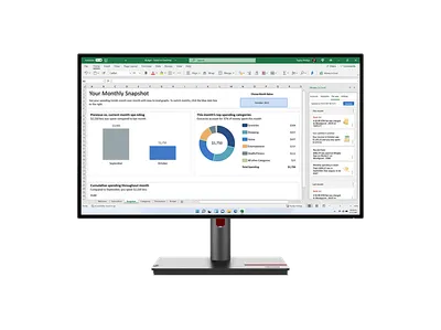 LENOVO - B2B P27h-30 27 Zoll QHD Business Monitor 6 ms Reaktionszeit 60 Hz