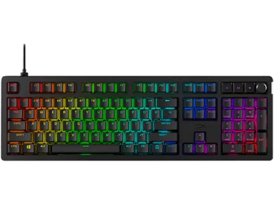 HYPERX Alloy Rise, Gaming Tastatur, Mechanisch, kabelgebunden, Schwarz