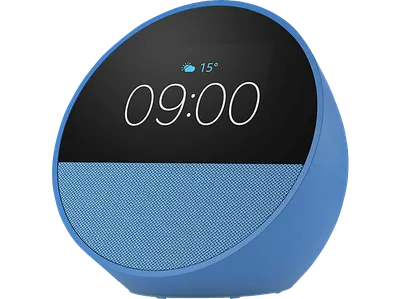 AMAZON Echo Spot (2024) Smarter Wecker, Blue