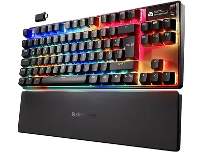 STEELSERIES Apex Pro TKL Wireless GEN3, Gaming Tastatur, Mechanisch, Sonstiges, Kabellos, Schwarz
