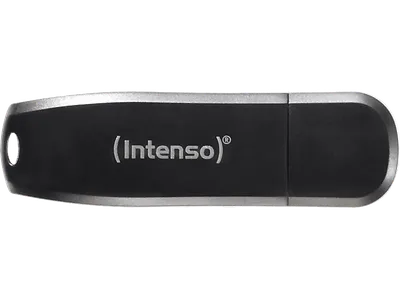 INTENSO Speed Line USB-Stick, 128 GB, Schwarz