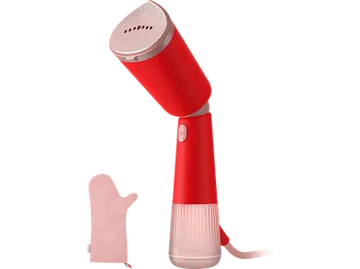 PHILIPS STH5020/40 Styler, Dampfstoß 24g/Min, 120 ml abnehmbarer Wassertank, Metallplatte, inkl. 2-in-1 Handschuh & Tasche Dampfbürste 1400 Watt
