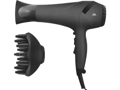 OK. OHD 4211 B Haartrockner Schwarz (2200 Watt)