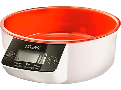 KOENIC KKS 3220 Küchenwaage, Max. Tragkraft: 5 kg, Standwaage