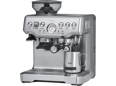 SAGE SES875BSS2EEU1A the Barista Express Espressomaschine Silber