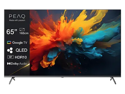 PEAQ PTV 65GQU-5025C QLED UHD TV (Flat, 65 Zoll / 164,0 cm, 4K, SMART TV)
